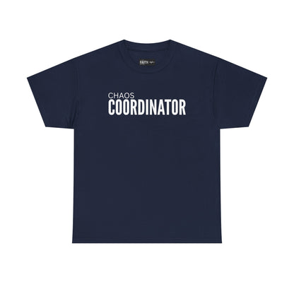 Chaos Coordinator Unisex Cotton Tee, Funny T-Shirt for Moms, Gift for Event Planners, Casual Wear, Birthday Present