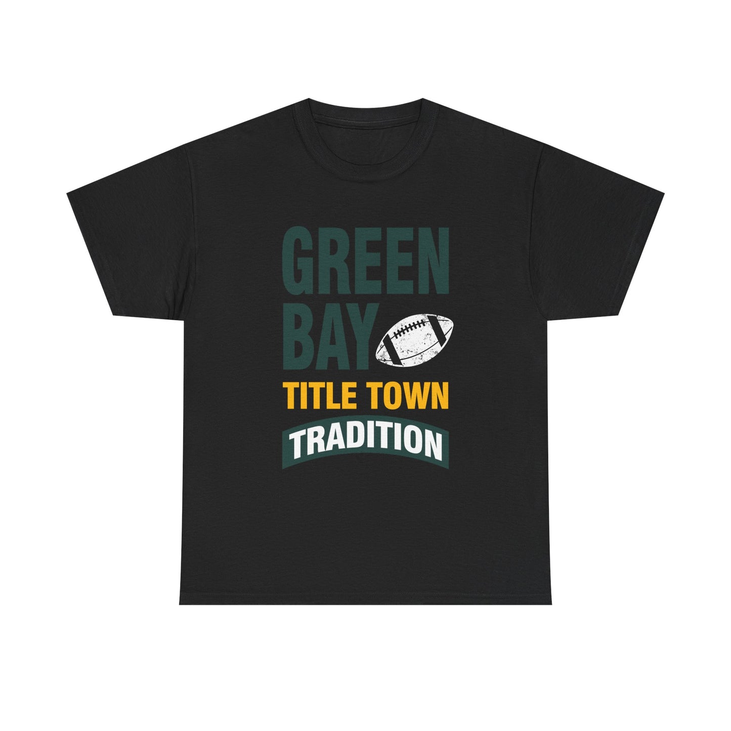 Green Bay Title Town Male Cotton Tee - Sports Fan Shirt, Team Apparel, [...]