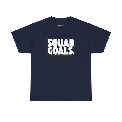 Cousins Squad Goals T-Shirt, Family Reunion Shirt, Unisex Graphic Tee, Cousin Gift, Summer BBQ Style, Matching Family Apparel
