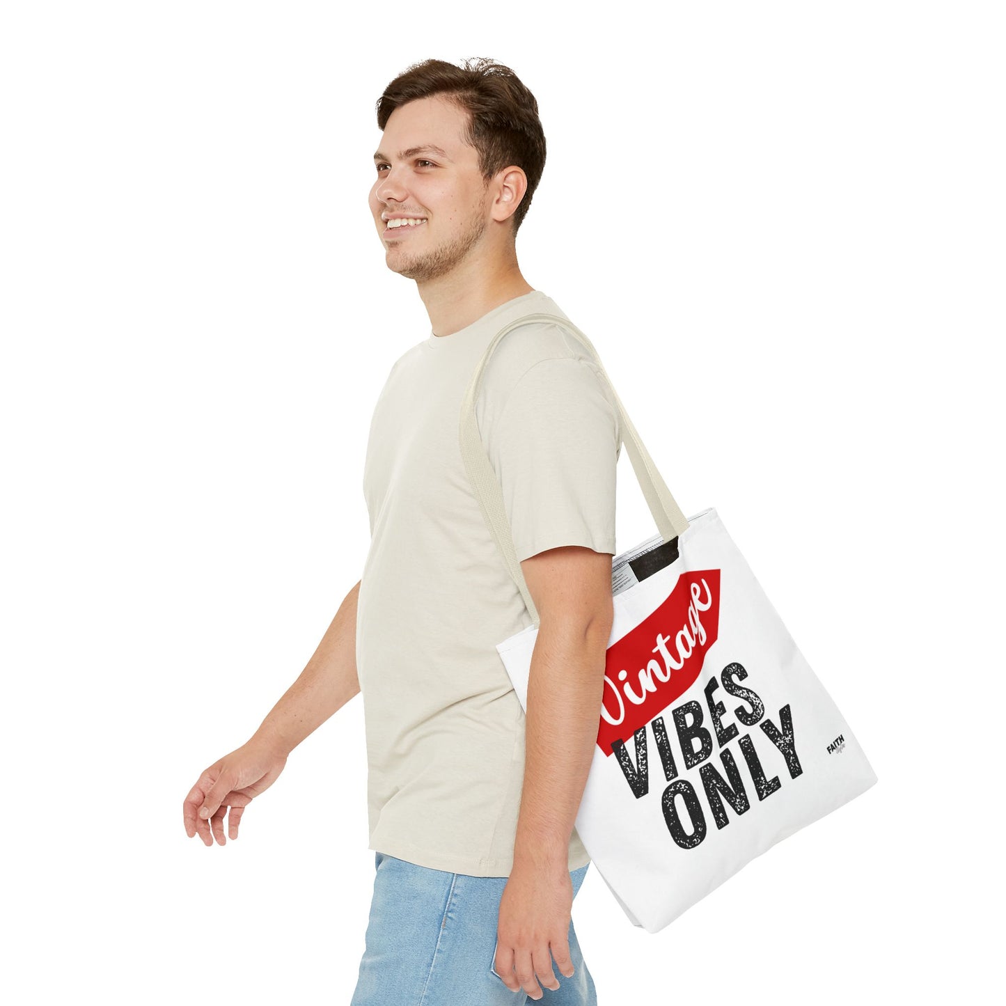 FaithStyles Vintage Vibes Only Tote Bag