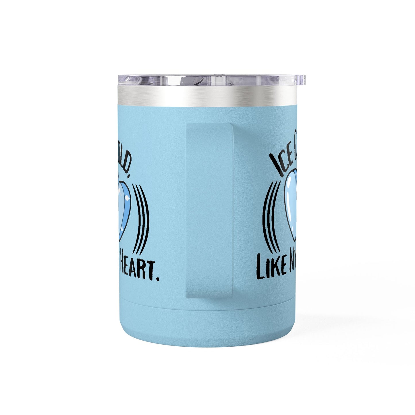 Ice Cold Mug: Heartfelt Coffee Tumbler, Perfect Gift for Friends, Fun Drinkware for Birthdays, Cheerful Kitchen Decor, Unique Cup for [...]