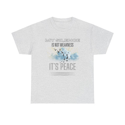 Inspirational Male Graphic Tee, Motivational Shirt, Casual Wear, Gifts for Friends, Peaceful Message, Everyday Comfort