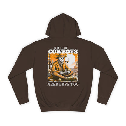 Unisex College Hoodie, Killer Cowboys