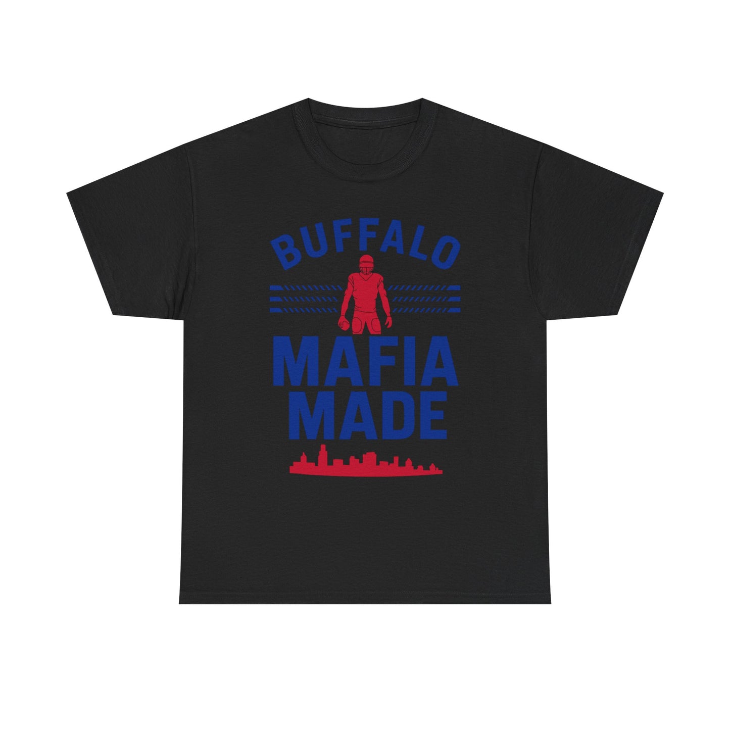 Buffalo Mafia Made Male Heavy Cotton Tee - Retro Graphic Tee, Casual [...]