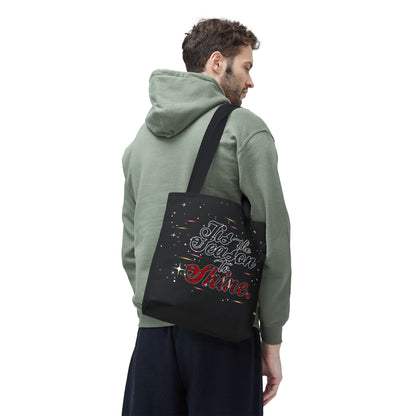 Holiday Tote Bag — 'Tis the Season to Shine Christmas Shopper Tote