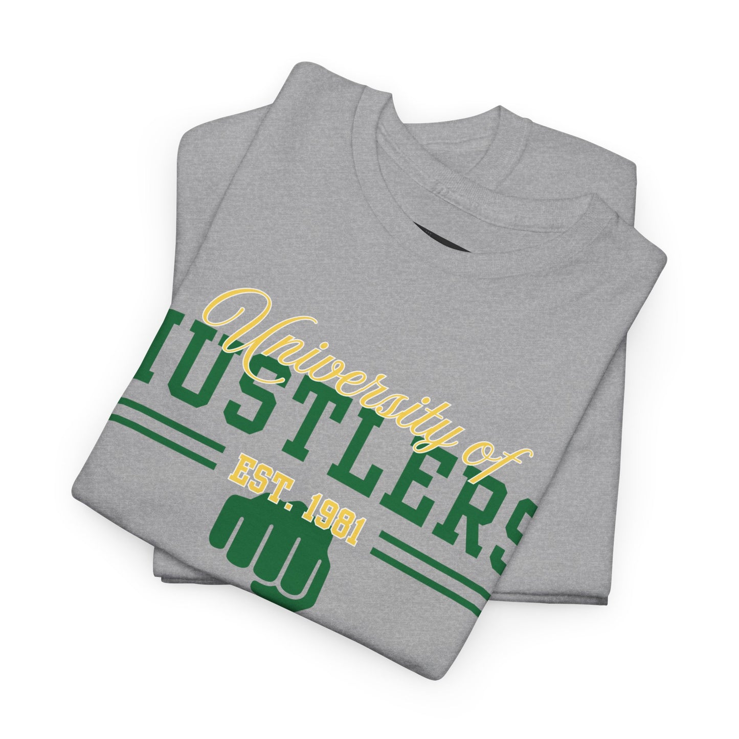 Hustlers Unisex Heavy Cotton Tee - Casual Style, Streetwear, Graphic Tee, Gift for Entrepreneurs, Cool Summer Shirt