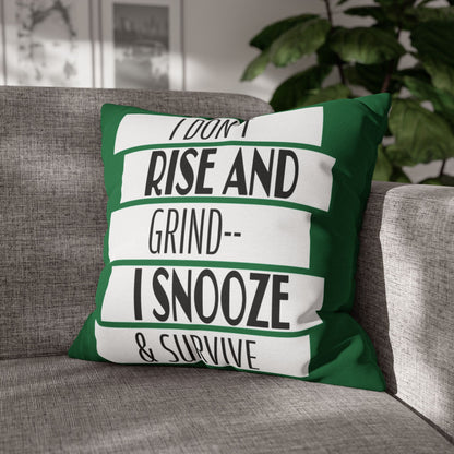 Cozy Motivational Pillowcase - Perfect for Home Decor, Gifts, Bedroom Accent, Self-Care, Relaxation