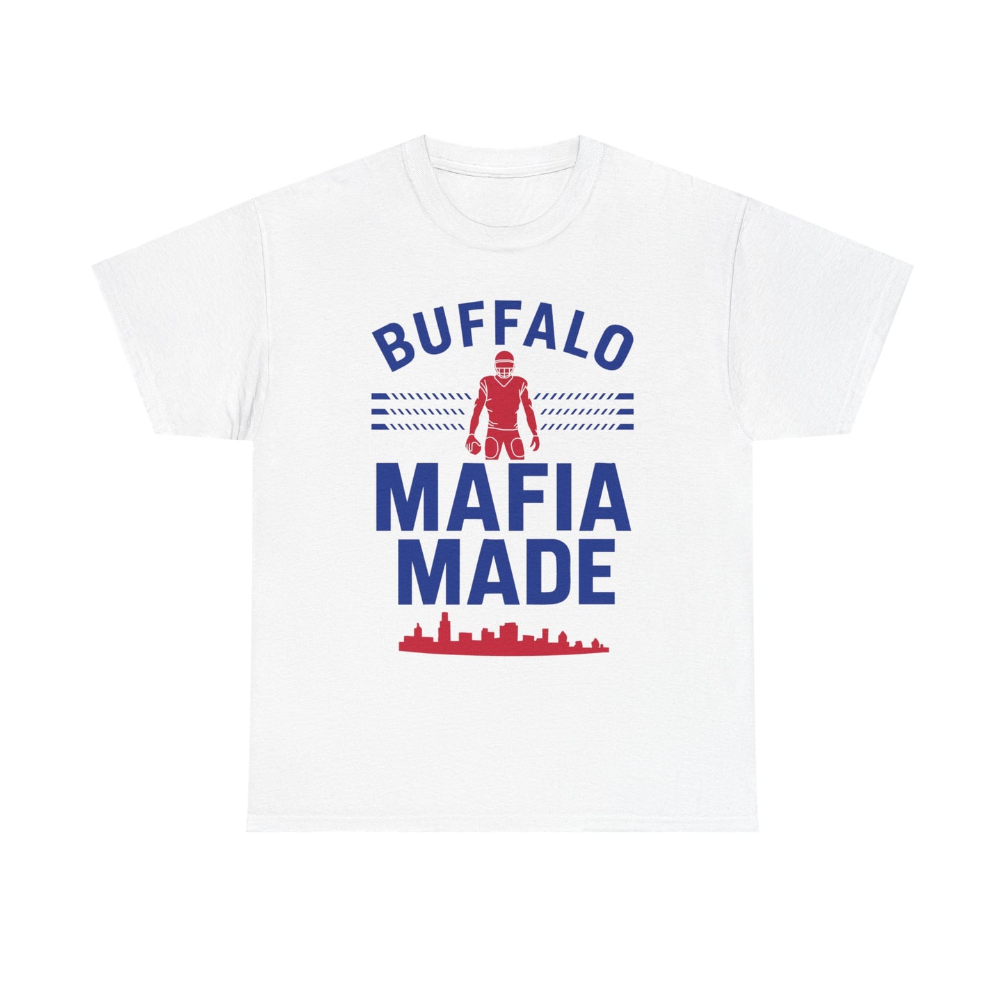 Buffalo Mafia Made Male Heavy Cotton Tee - Retro Graphic Tee, Casual [...]