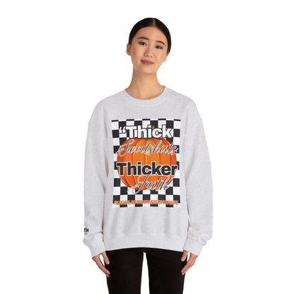 FaithStyles Thick Sweatshirts Pumpkin, Unisex Graphic Sweatshirt, Crewneck Sweatshirt, Sports Apparel, Cozy Casual Wear