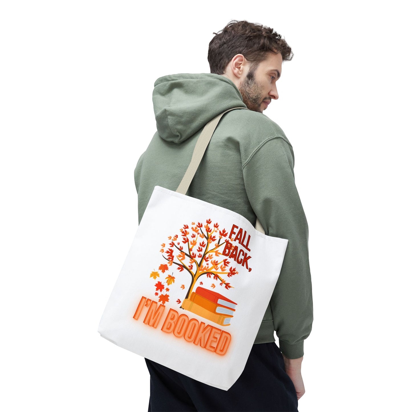 Autumn-Themed Tote Bag - Perfect for Book Lovers, Fall Decor, Back to School, Eco-Friendly Gift, Seasonal Bag