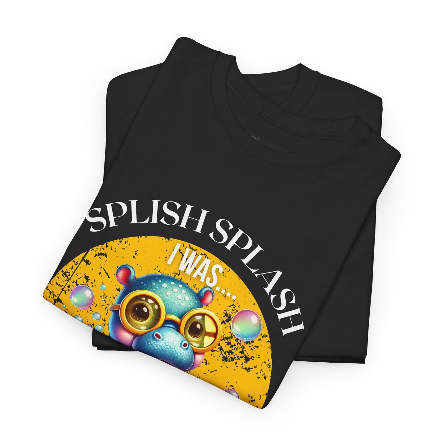 Splash Splash Frog Tee, Cute Animal Shirt, Fun Graphic T-Shirt, Summer Vibes Apparel, Gifts for Animal Lovers, Unisex Cotton Tee