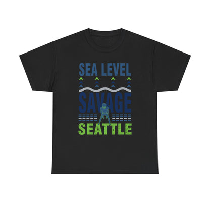 Seattle Savage Cotton Tee, Male Graphic T-Shirt, Casual Wear, Gift for [...]