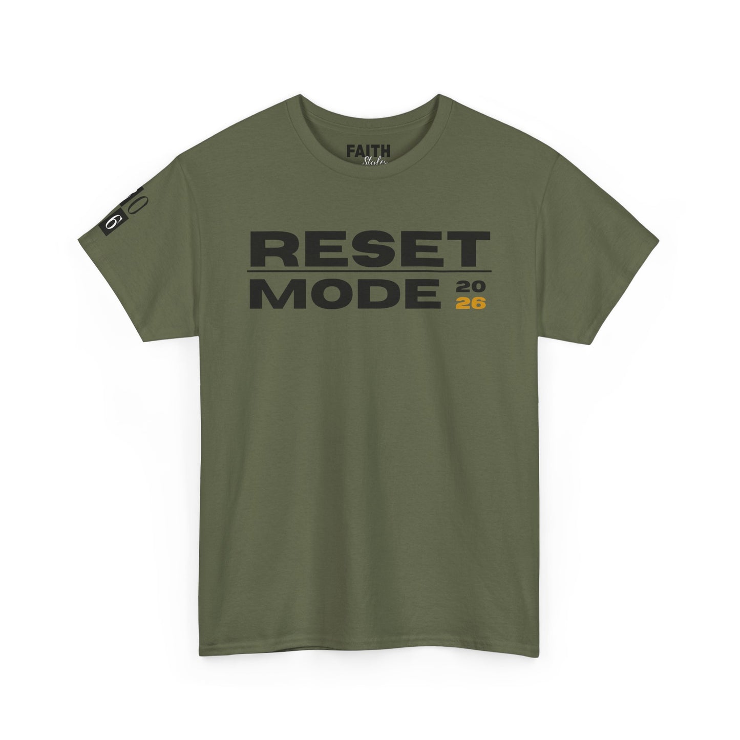 Reset Mode 2026 T-Shirt — Motivational Graphic Tee