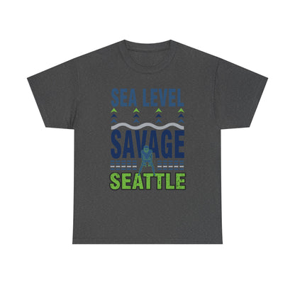 Seattle Savage Cotton Tee, Male Graphic T-Shirt, Casual Wear, Gift for [...]