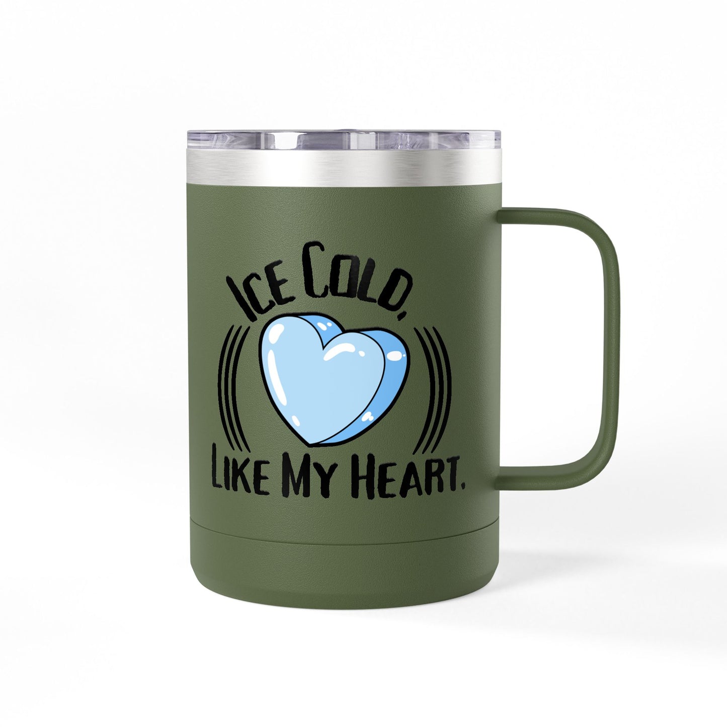 Ice Cold Mug: Heartfelt Coffee Tumbler, Perfect Gift for Friends, Fun Drinkware for Birthdays, Cheerful Kitchen Decor, Unique Cup for [...]