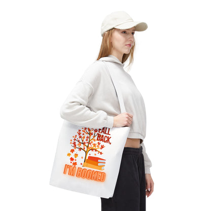 Autumn-Themed Tote Bag - Perfect for Book Lovers, Fall Decor, Back to School, Eco-Friendly Gift, Seasonal Bag