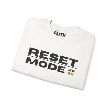 Reset Mode 2026 Crewneck Sweatshirt