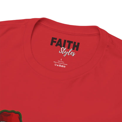 Grinch Inspired in Red Suit Tee — "Nah, I’m Money" Christmas Graphic T-Shirt