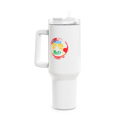 Vibrant 40oz Tumbler with Straw - Perfect for Picnics, Travel, or Everyday Hydration, Personalize Your Drinkware!