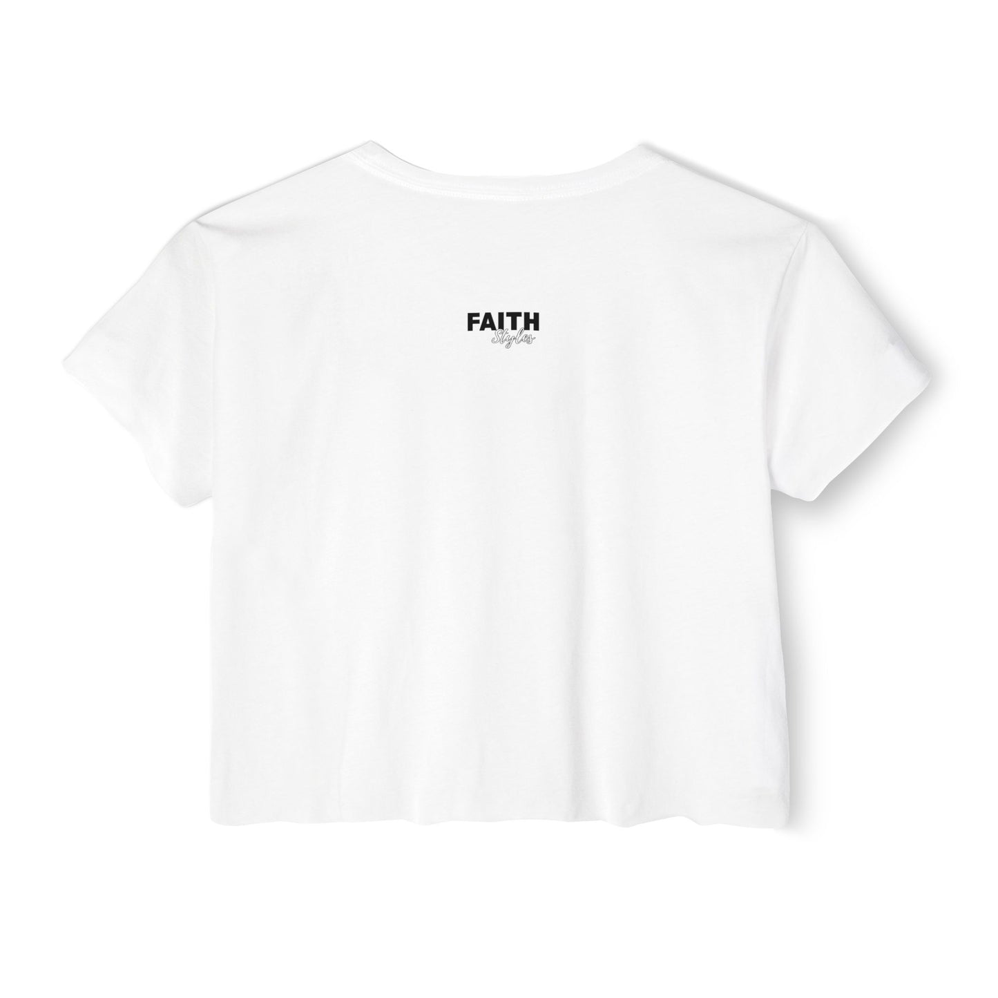 FaithStyles Bad Bitch Society Crop Top — Women's Festival Graphic Tee
