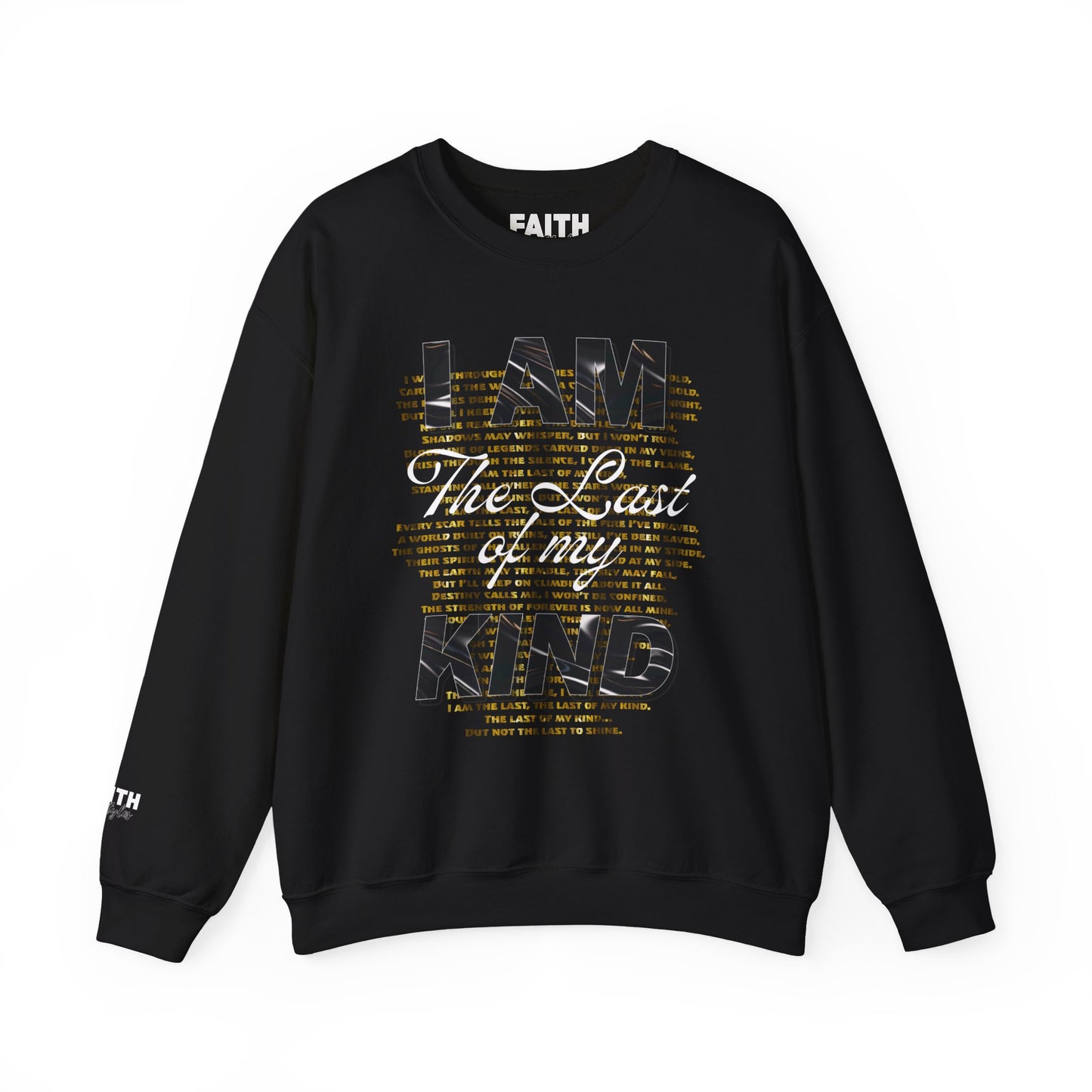 FaithStyles Unisex Heavy Blend™ Motivational Crewneck Sweatshirt - I AM The Last of my KING, Inspirational Gift for Him/Her, Cozy Fall Layer, [...]