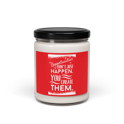 "OPPORTUNITIES" Scented Soy Candle, 9oz