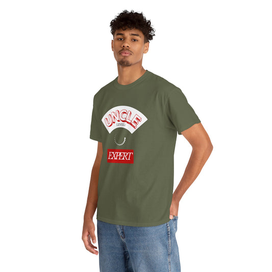 Expert Level Unisex Heavy Cotton Tee, Casual Streetwear, Gift for Dancers, Cool T-Shirt for Parties, Unique Summer Fashion