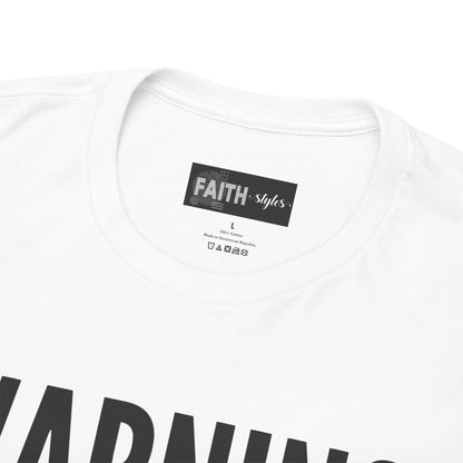 Warning Prank Season Unisex Heavy Cotton Tee | Fun Gift, Casual Wear, Comedy Merchandise, Birthday Gift, Prankster Shirt