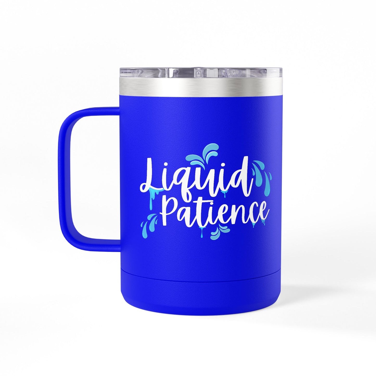 Liquid Patience Coffee Mug Tumbler | Perfect Gift for Coffee Lovers, Inspirational Drinkware, Home Office Accessory, Relaxation Gift, [...]