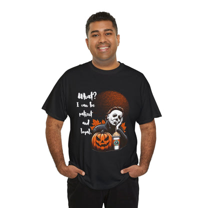 Halloween Graphic Tee, Unisex Cotton T-Shirt, Spooky Autumn Wear, Halloween Costume Top, Funny Horror Shirt