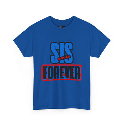 Unisex Heavy Cotton Tee - 'SUS Squad Forever' Graphic Tee, Casual Wear, Gift for Friends, Funny T-Shirt for Events, Streetwear Fashion