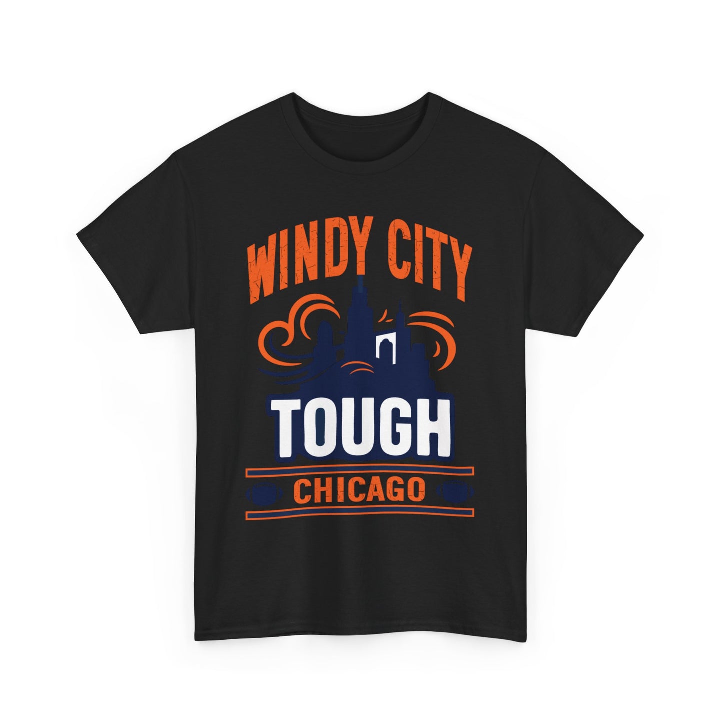 Windy City Tough Tee, Chicago Shirt, Male Cotton T-Shirt, Gifts for [...]