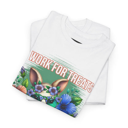 Cute Bunny Graphic Tee for Treat Lovers, Summer Fun Shirt, Animal Lover Gift, Cute Gift for Her, Floral T-Shirt