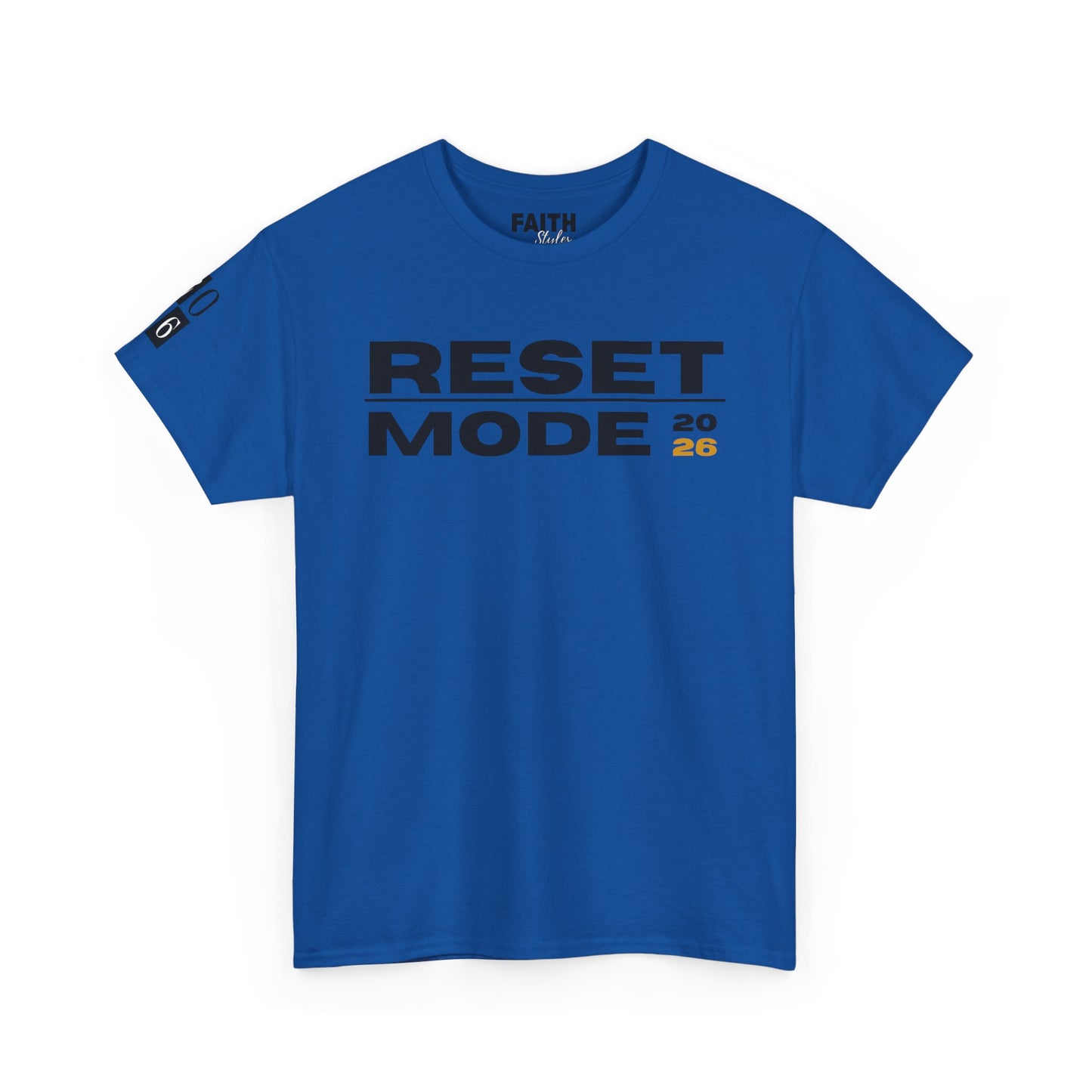 Reset Mode 2026 T-Shirt — Motivational Graphic Tee