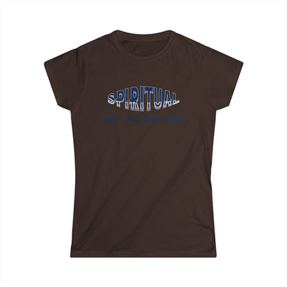 Spiritual Cuss Women's Tee, Casual Shirt, Gift for Her, Spirituality Shirt, Funny Quote Tee, Everyday Wear