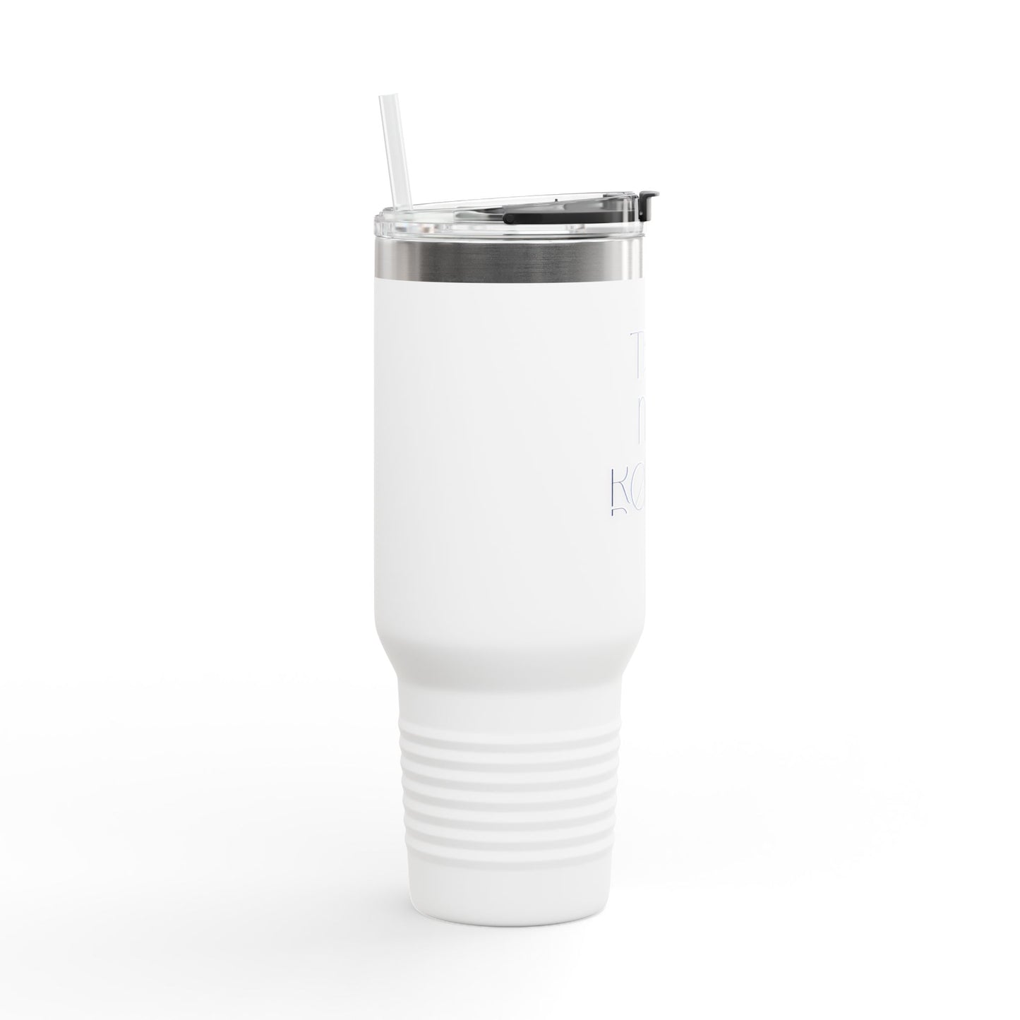 FaithStyles “Trap. Nap. Repeat.” Insulated Travel Tumbler – Stainless Steel Mug with Straw