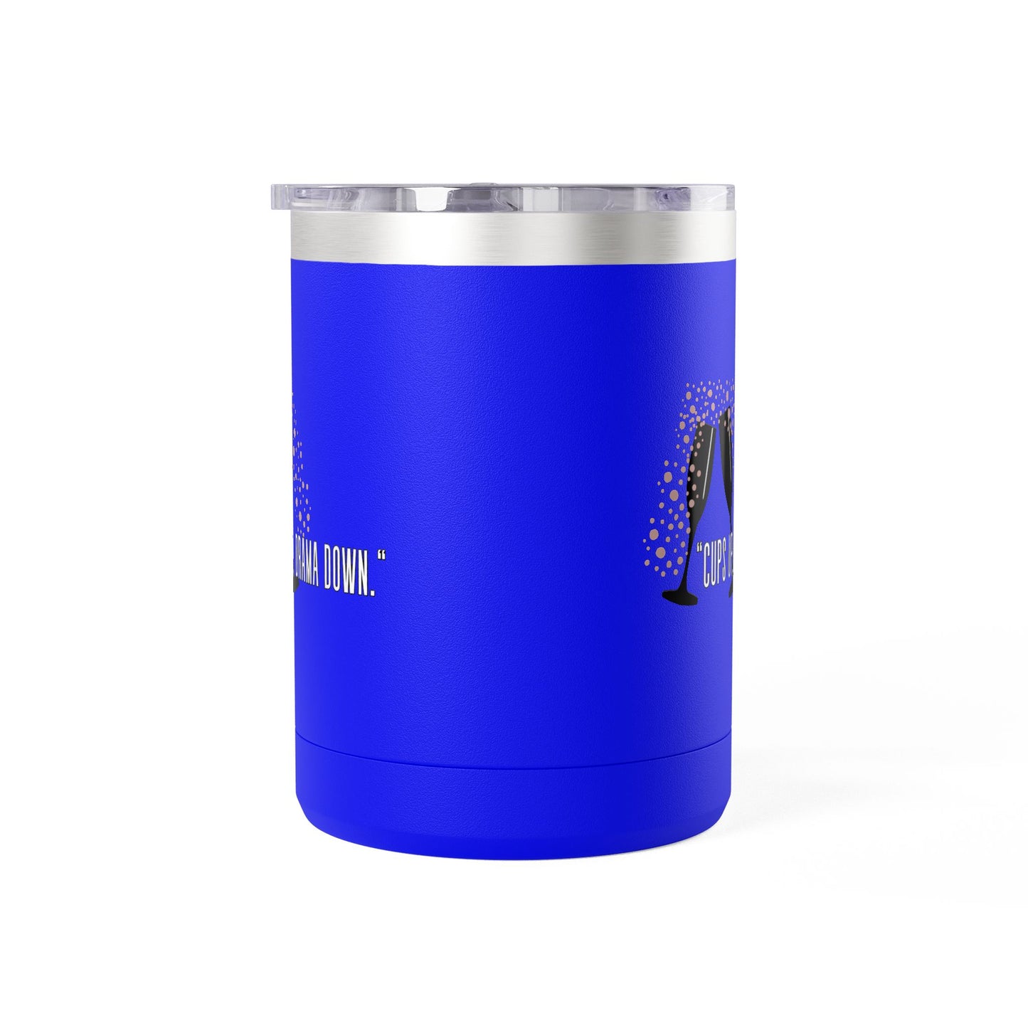 Celebratory Coffee Mug Tumbler, Cheers Gift for Friends, 15oz Drinkware for Parties, Birthdays, Wedding, Fun Gatherings