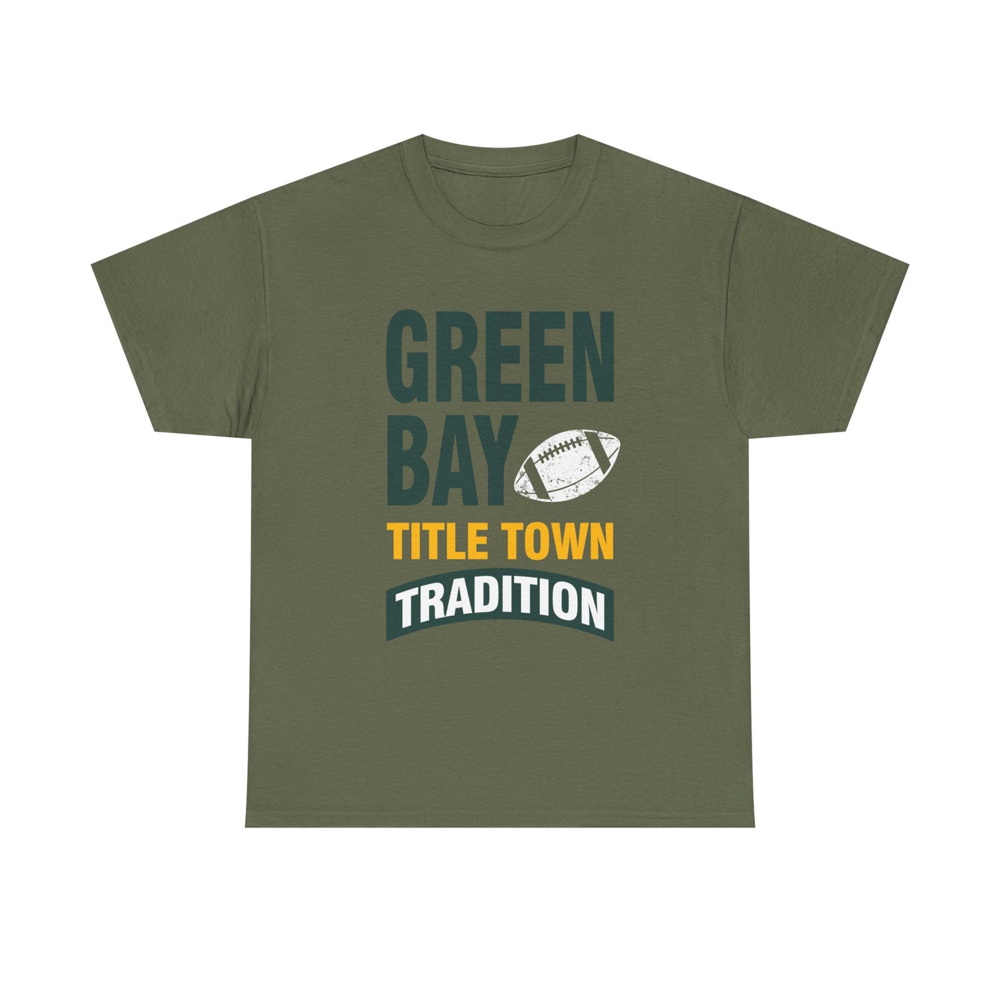 Green Bay Title Town Male Cotton Tee - Sports Fan Shirt, Team Apparel, [...]