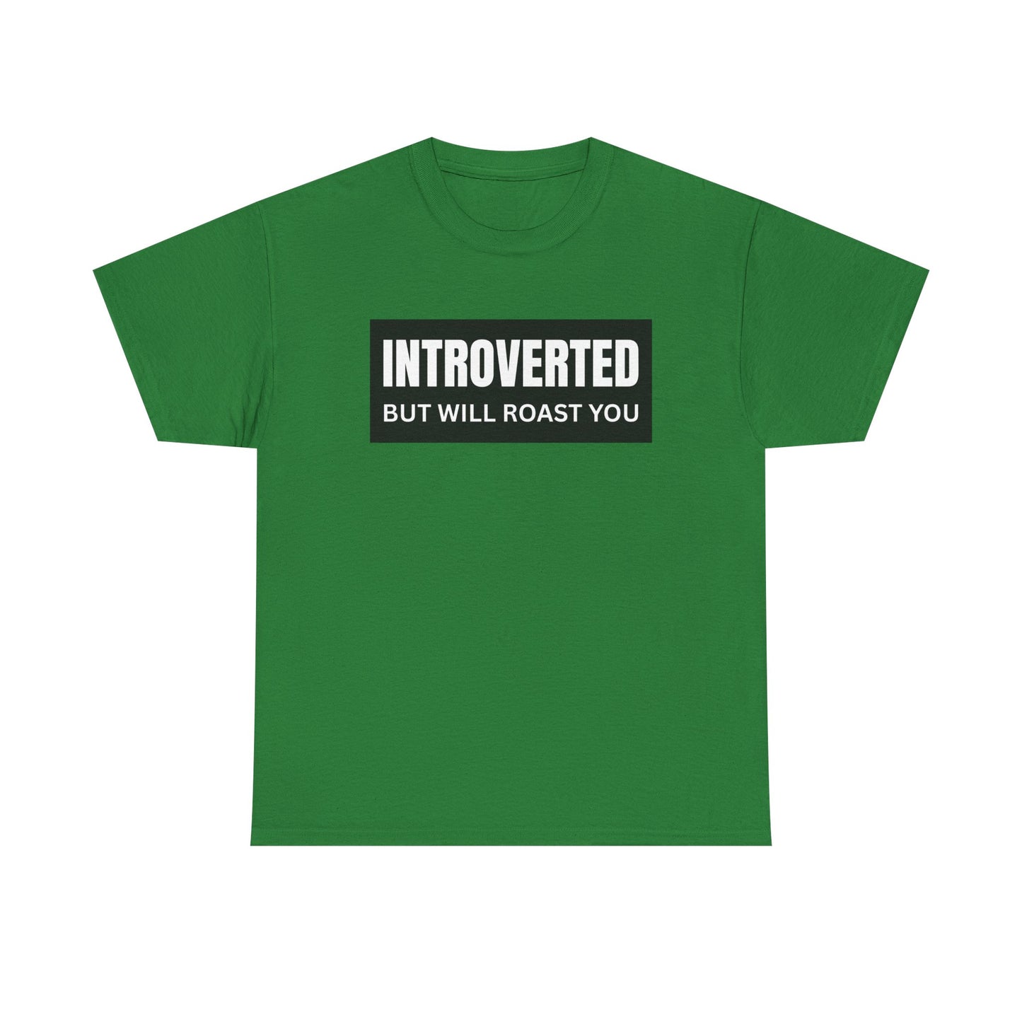 Introverted But Will Roast You Male Tee, Funny T-Shirt for Introverts, Perfect Gift for Friends, Humorous Apparel, Great for Casual [...]