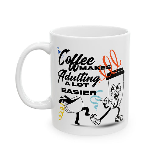 FaithStyles Ceramic Mug — Funny Coffee Lover Gift (11oz & 15oz)