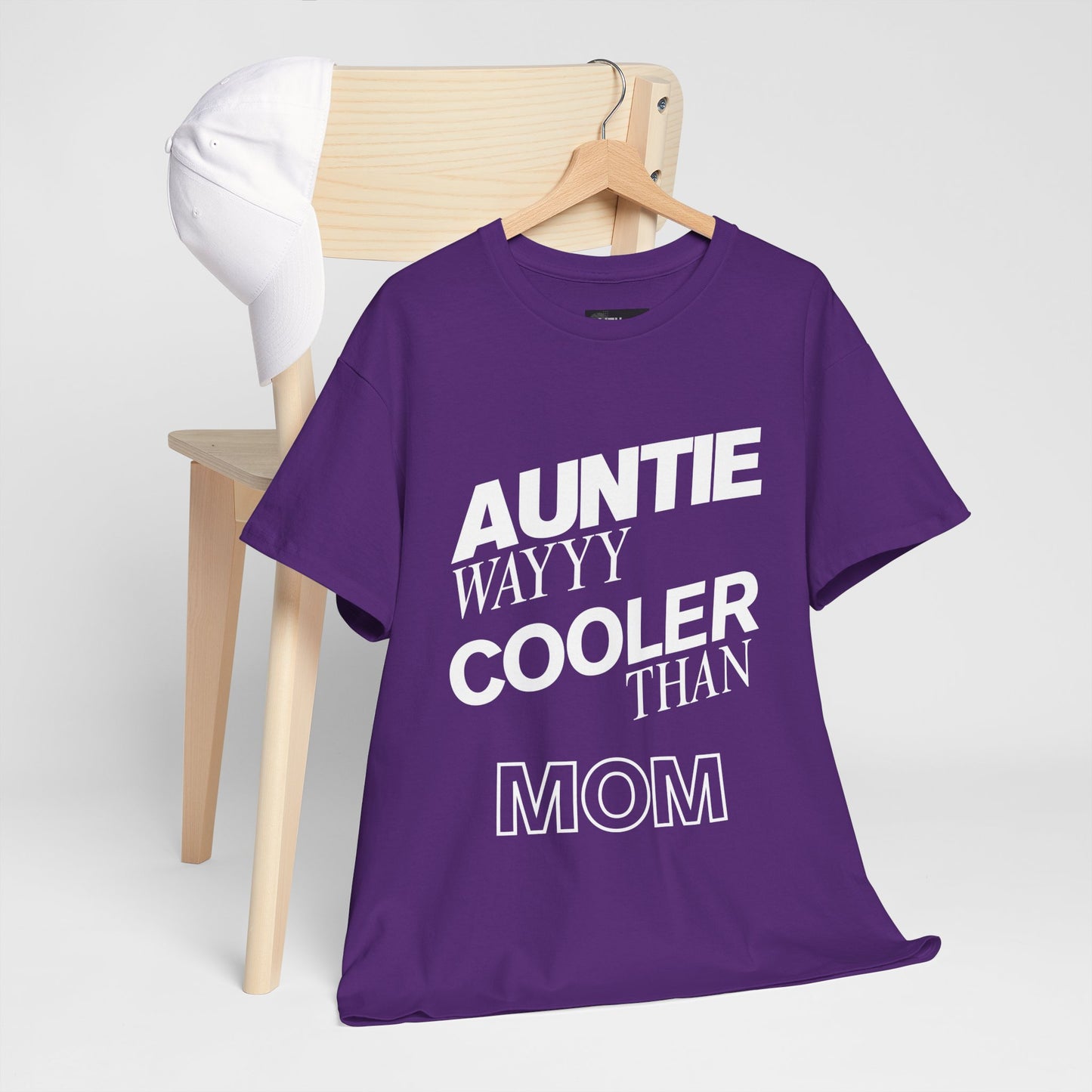Cool Aunt Unisex Tee - Perfect Gift for Auntie, Family Gatherings, Fun Casual Wear, Birthday Celebration, Mother's Day