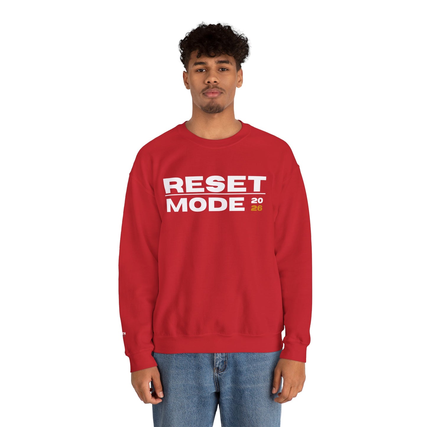 Reset Mode 2026 Crewneck Sweatshirt