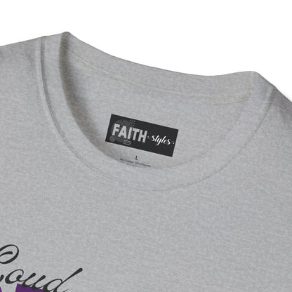 Proud Family Unisex T-Shirt, Lightweight Tee, Family Reunion Gift, Holiday Apparel, Personalized T-Shirt, Soft Cotton Top