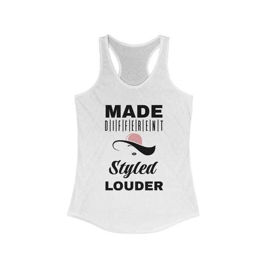 Women's Motivational Racerback Tank, Positive Vibes Shirt, Workout Top, Gym Apparel, Gift for Her