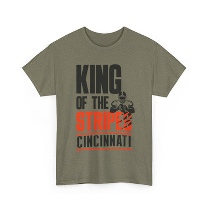 Cincinnati King of the Stripes Tee, Casual Graphic Tee, Male Cotton [...]