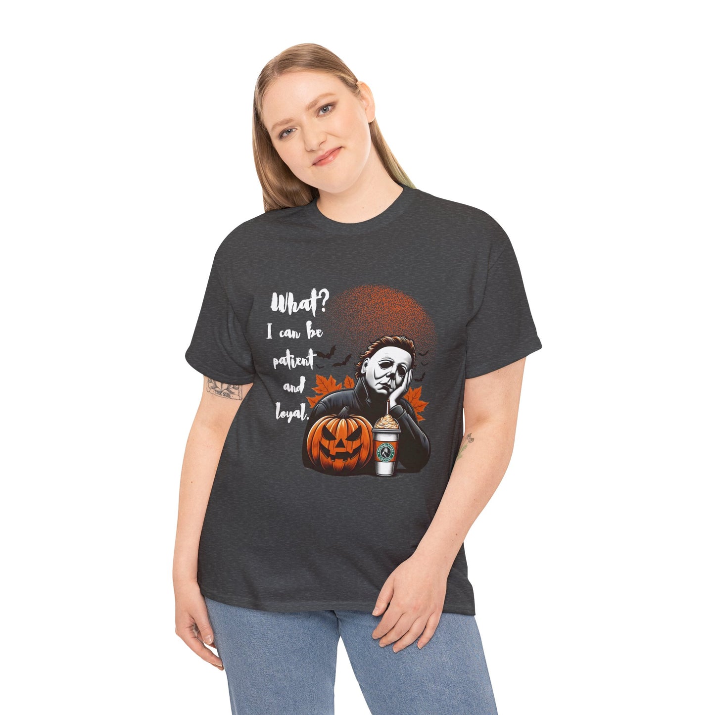 Halloween Graphic Tee, Unisex Cotton T-Shirt, Spooky Autumn Wear, Halloween Costume Top, Funny Horror Shirt
