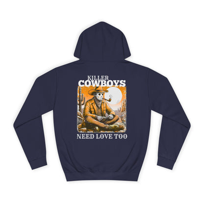 Unisex College Hoodie, Killer Cowboys