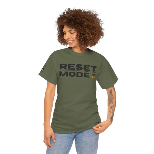 Reset Mode 2026 T-Shirt — Motivational Graphic Tee