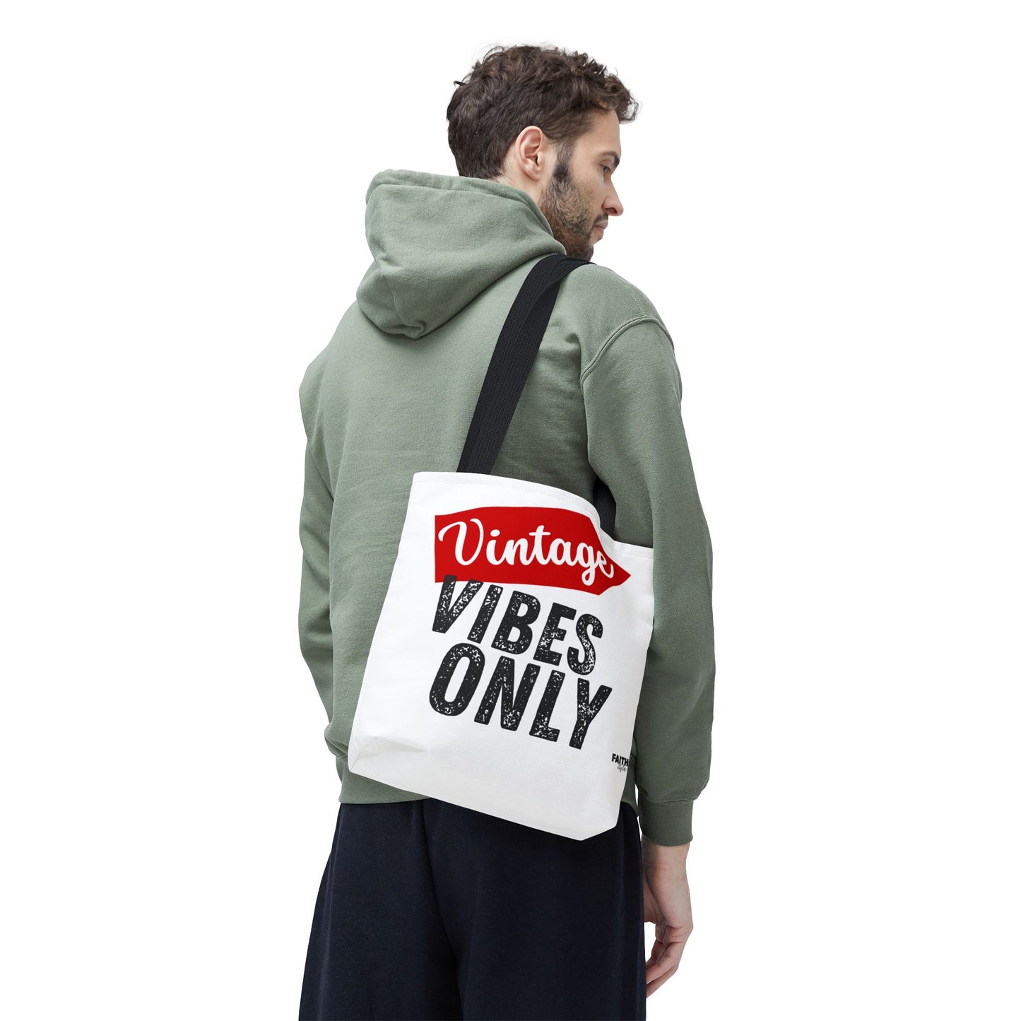 FaithStyles Vintage Vibes Only Tote Bag