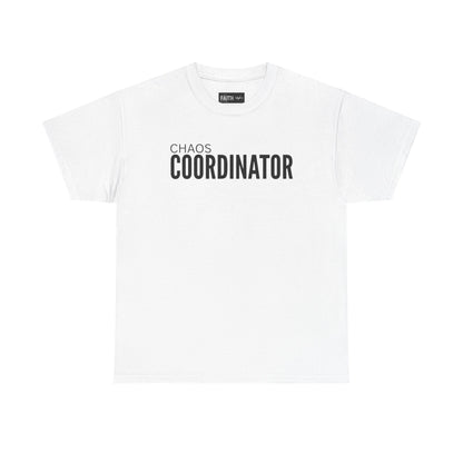 Chaos Coordinator Unisex Cotton Tee, Funny T-Shirt for Moms, Gift for Event Planners, Casual Wear, Birthday Present